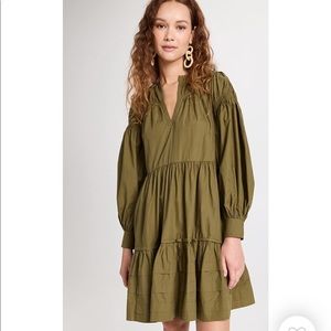 Ulla Johnson Rosa Dress in Willow AW22